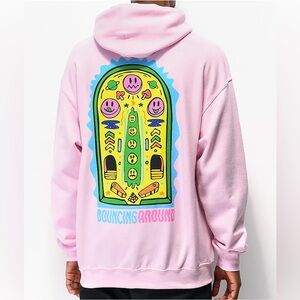 A-Lab | Bouncing Around Pink Hoodie